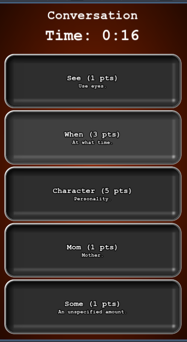 Conversation Screen