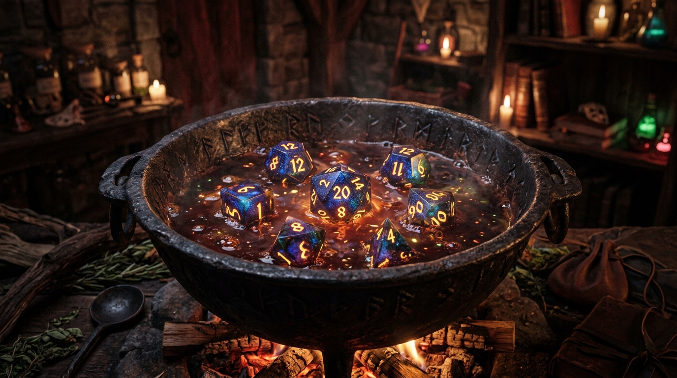 Dice Cauldron™ Concept Art